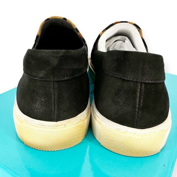 NIB Chocolat Blu‎ MOVE size 9.5 Leopard Calf-Hair Slip-On Sneaker mobwife boho - Picture 15 of 16